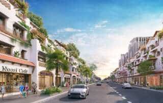 Sun Group Nhà Bè phát triển nhà phố thương mại hiện đại, kết nối thuận tiện, hạ tầng đồng bộ, hứa hẹn trở thành tâm điểm thịnh vượng của đô thị ven sông
