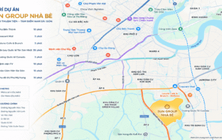 Khu đô thị Sun Group Nhà Bè tọa lạc đắt giá ven rạch Đỉa và đại lộ Nguyễn Hữu Thọ, quy tụ biệt thự, chung cư cùng hệ sinh thái đẳng cấp, nâng tầm chuẩn sống Nam Sài Gòn.